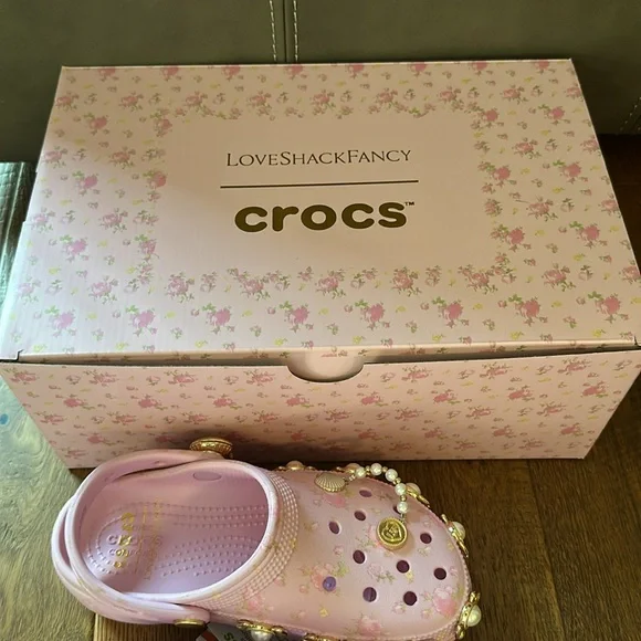 LoveShackFancy x Crocs Classic Platform Clog size 5 - Picture 4 of 5